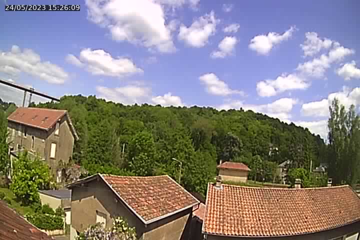 Webcam en direct de la vallée de la Chiers avec vue sur le viaduc